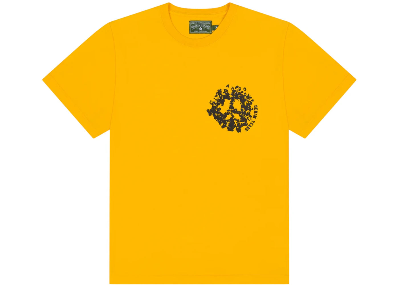 Denim Tears Denim University Tee Yellow