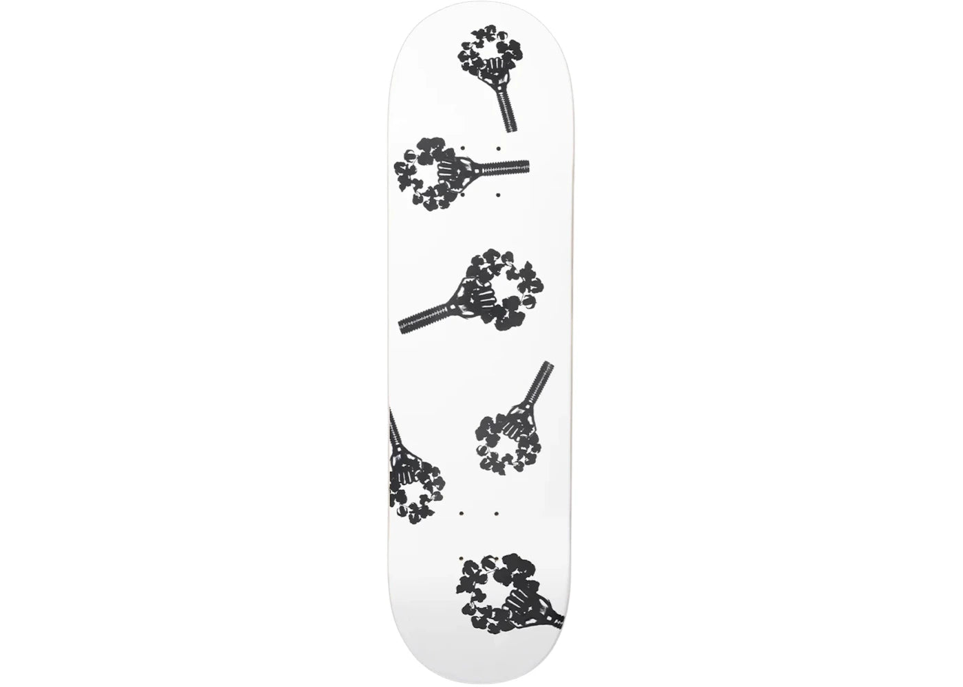 Denim Tears Hardies Tears Fist Wreath Skateboard Deck Multicolor