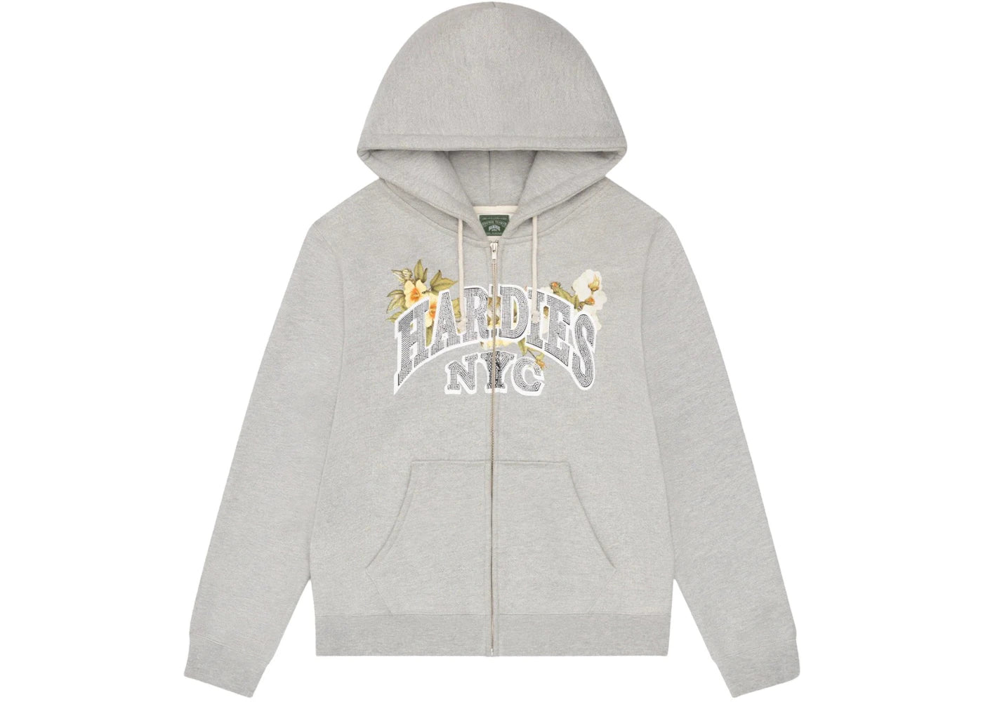 Denim Tears Hardies Tears Zip Hoodie Grey
