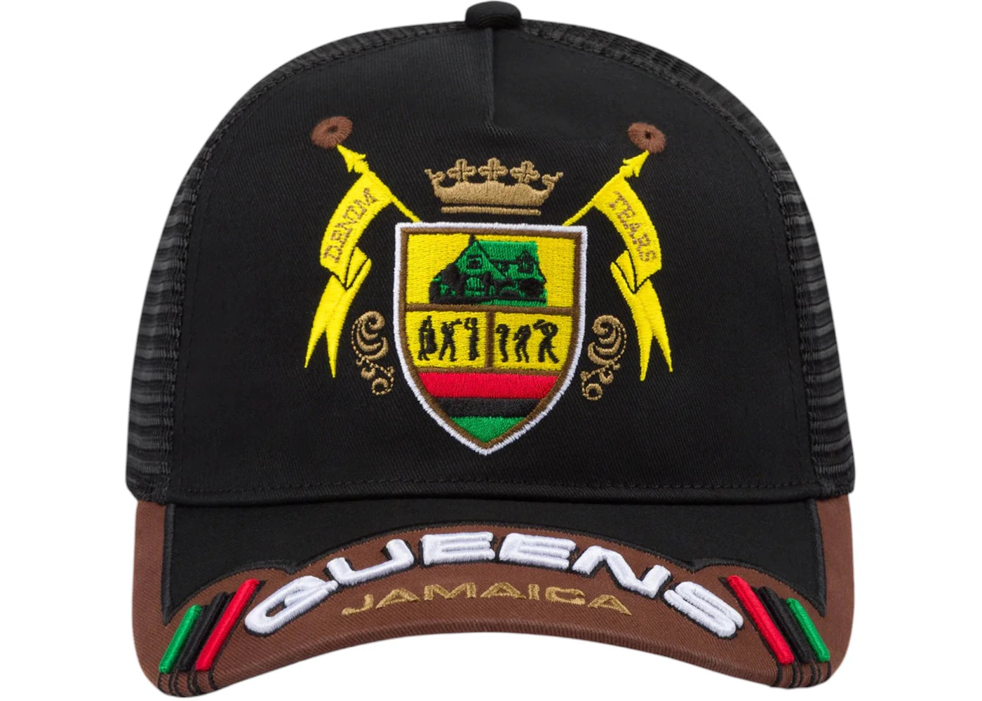 Denim Tears Jamaica Queens Jazz Hat Black