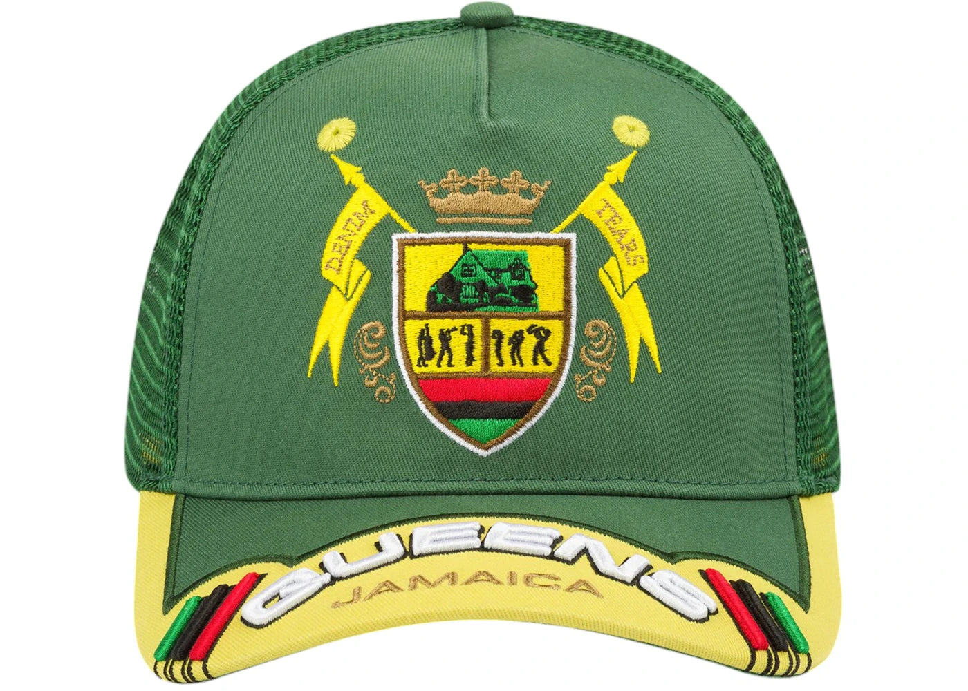 Denim Tears Jamaica Queens Jazz Hat Green