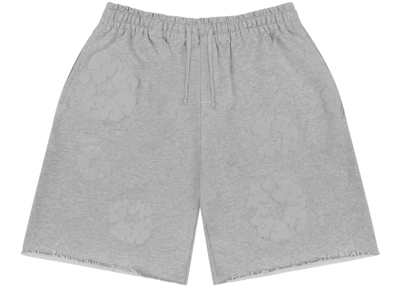 Denim Tears Mono Cotton Wreath Shorts Grey