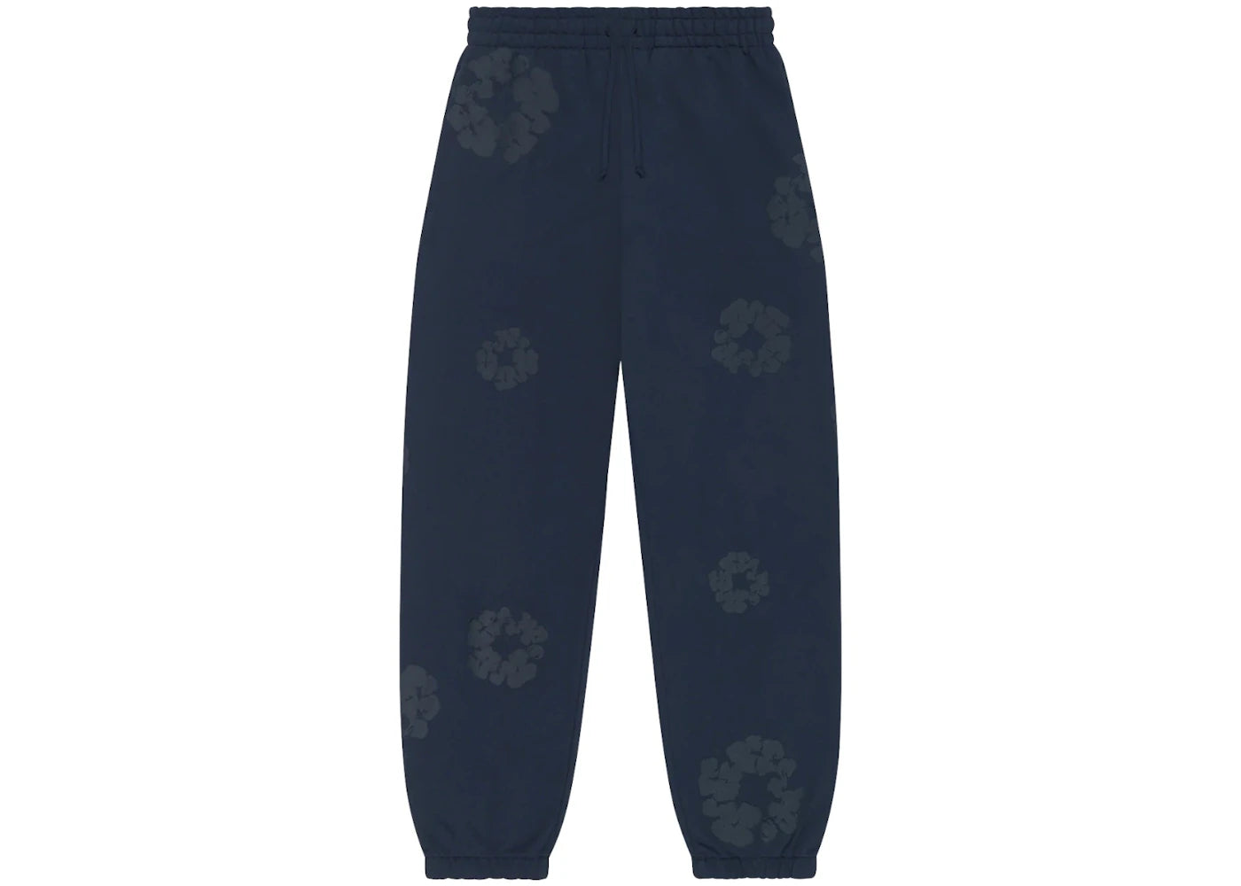 Denim Tears Mono Cotton Wreath Sweatpants Navy