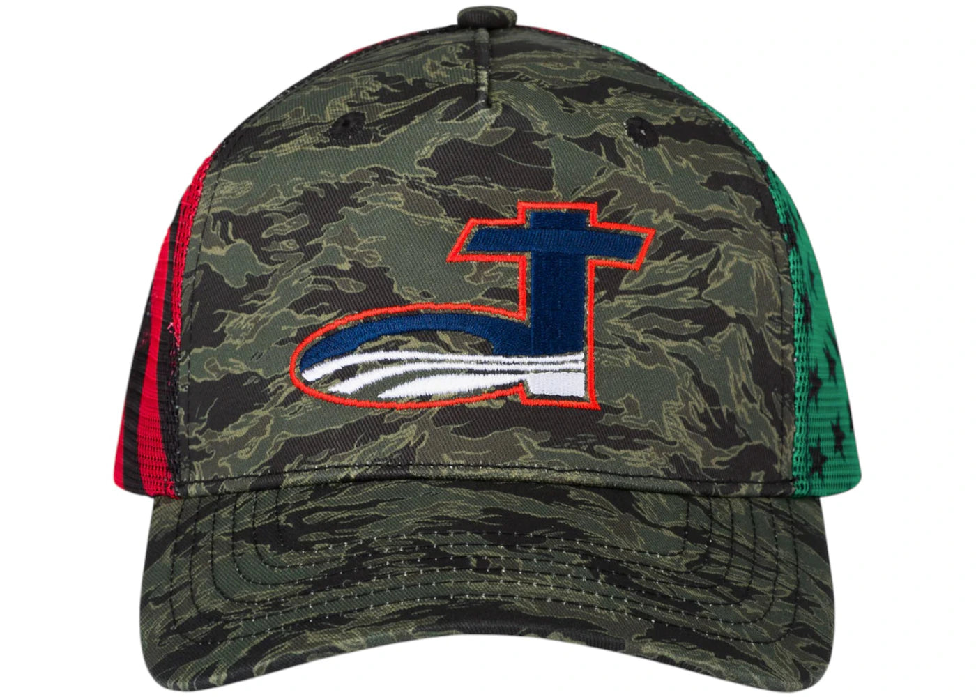 Denim Tears Pan African American Gas Station Trucker Hat Camo