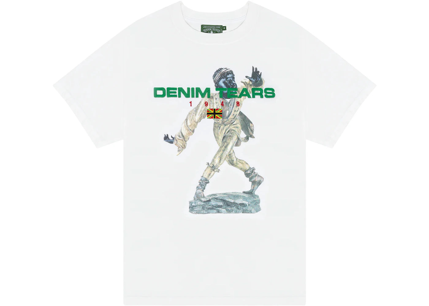Denim Tears Porcelain Figure Tee (FW23) White