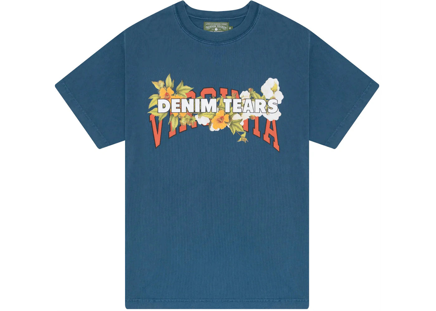 Denim Tears The Virginia 1619 Tee Blue