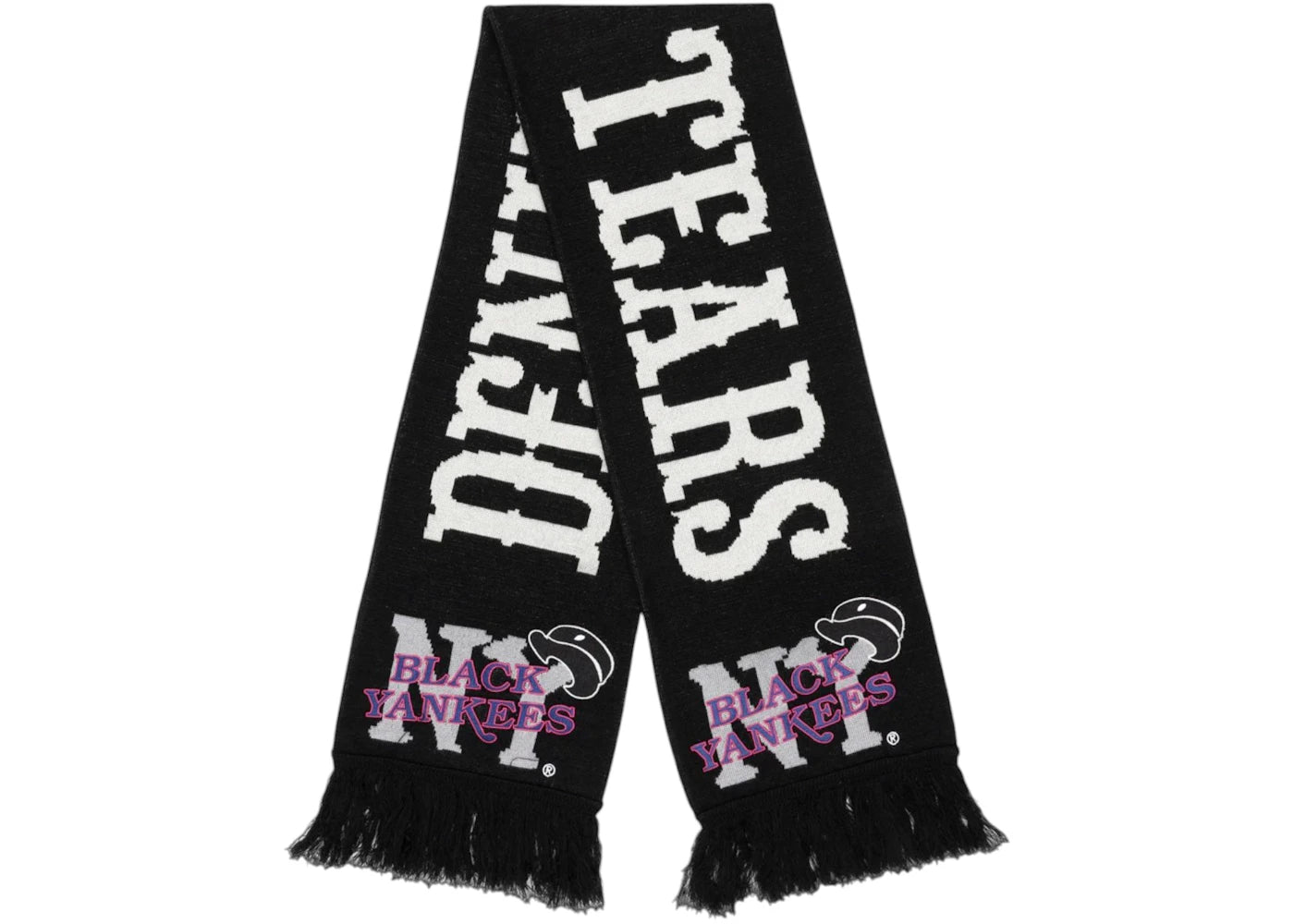 Denim Tears x New York Yankees Scarf Black