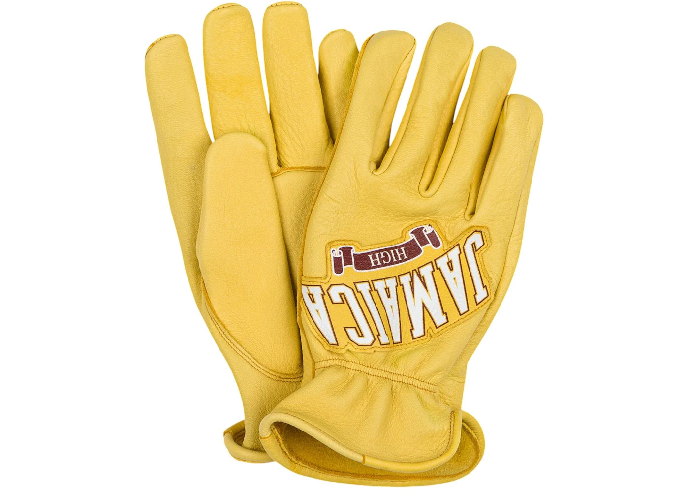 Denim Tears x Stussy Dad Gloves Yellow