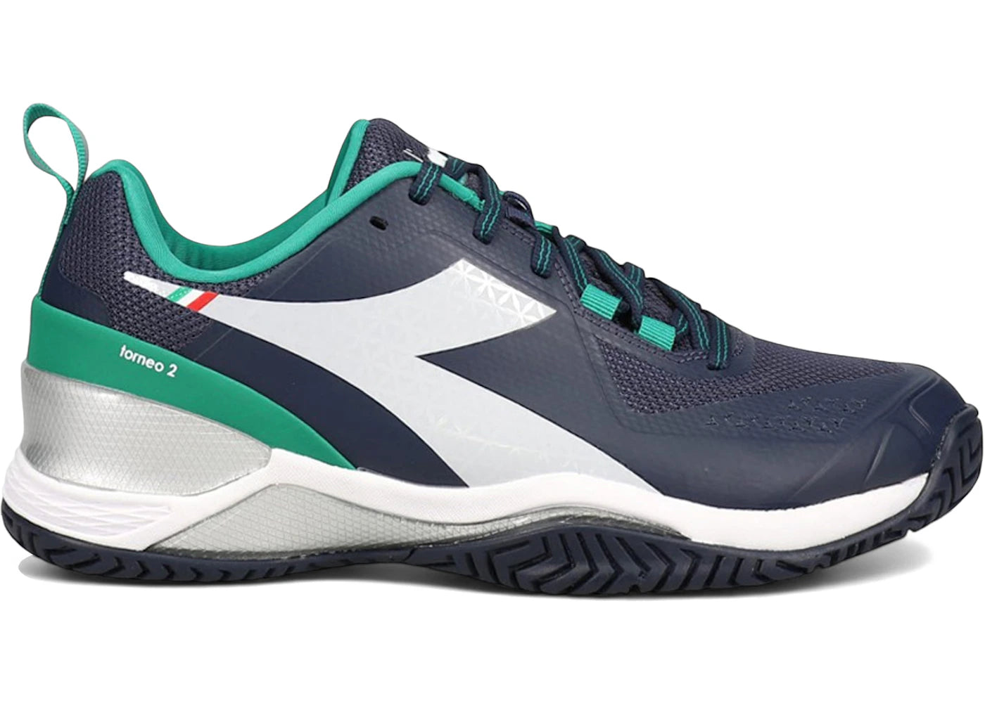 Diadora Blushield Torneo 2 AG Blue Corsair White