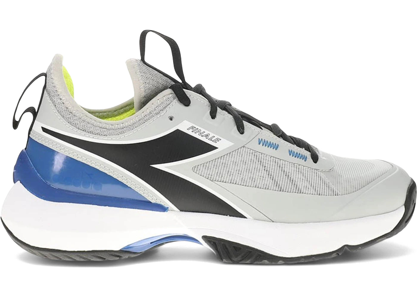 Diadora Finale AG Silver Black Deja Vu Blue