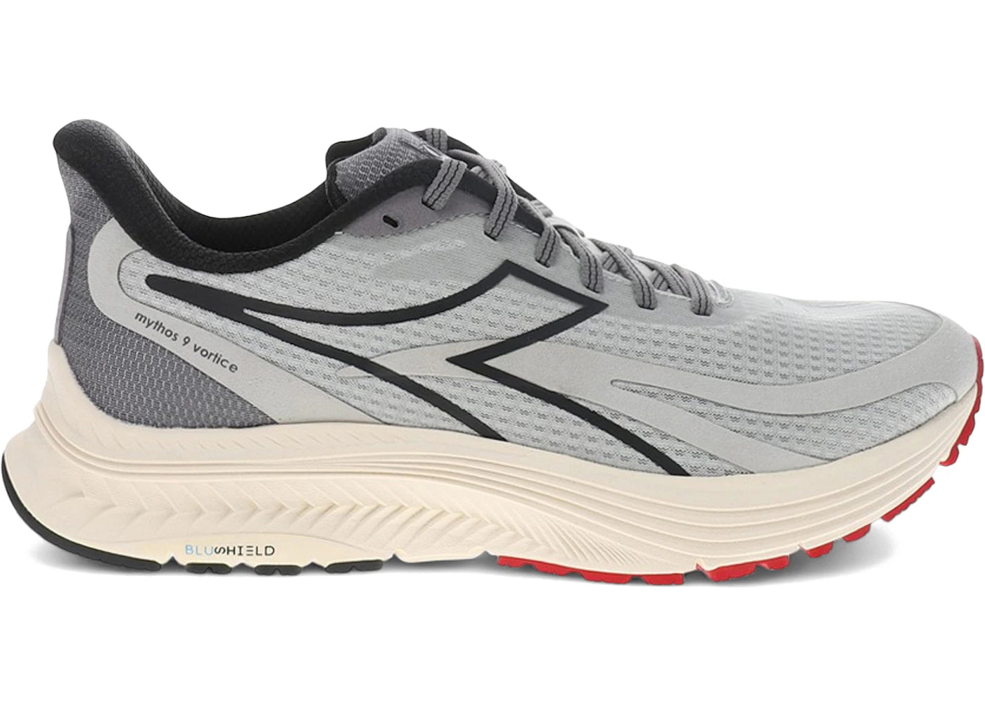 Diadora Mythos Blushield 9 Vortice Silver Steel Gray Black