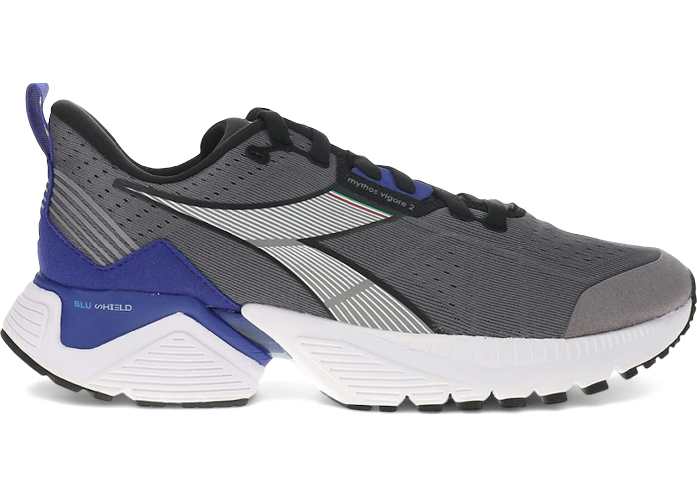 Diadora Mythos Blushield Vigore 2 Steel Gray Black