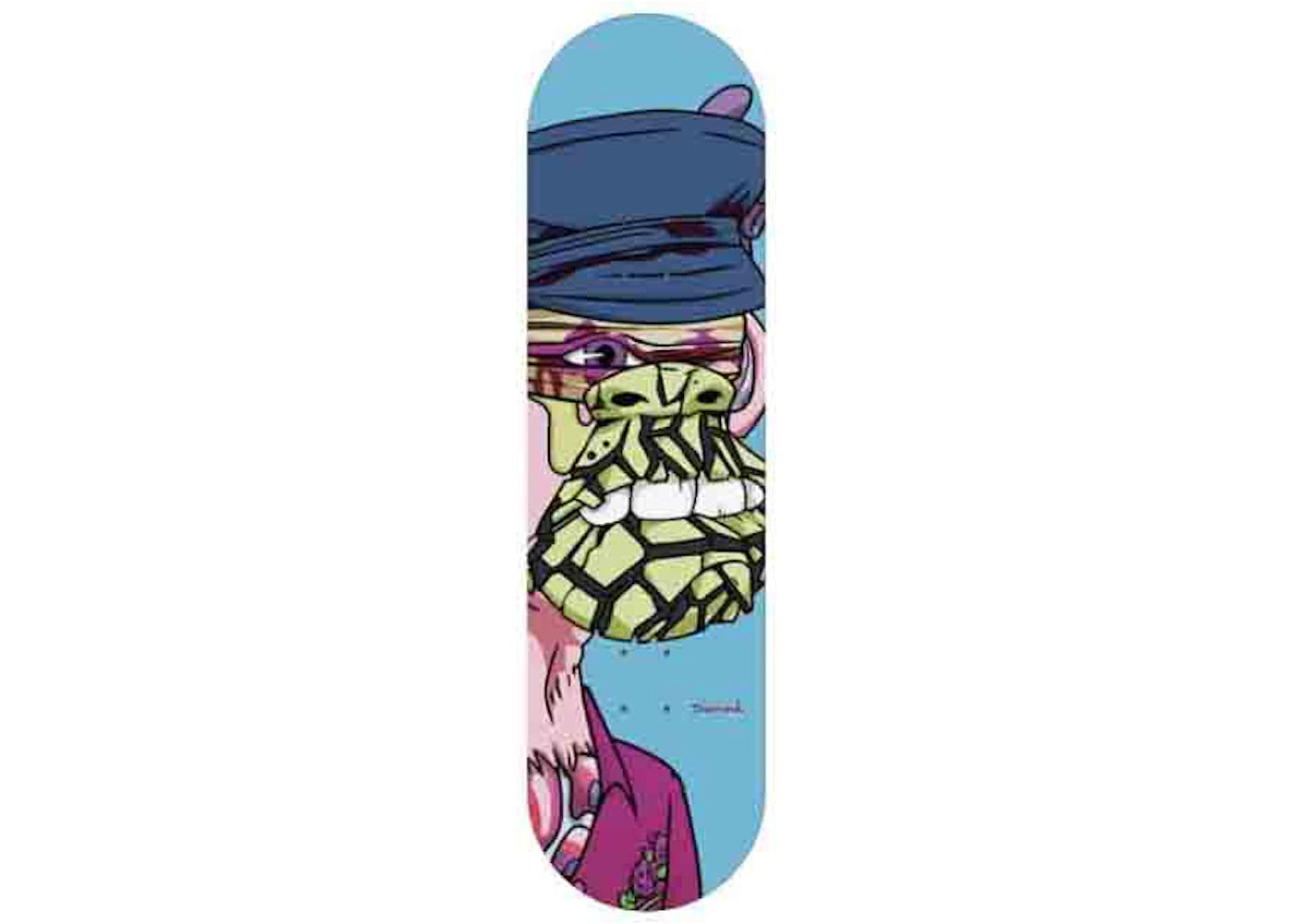 Diamond Supply Co. x Bored Ape Yacht Club Diamond Mutant Ape Skateboard Deck Black