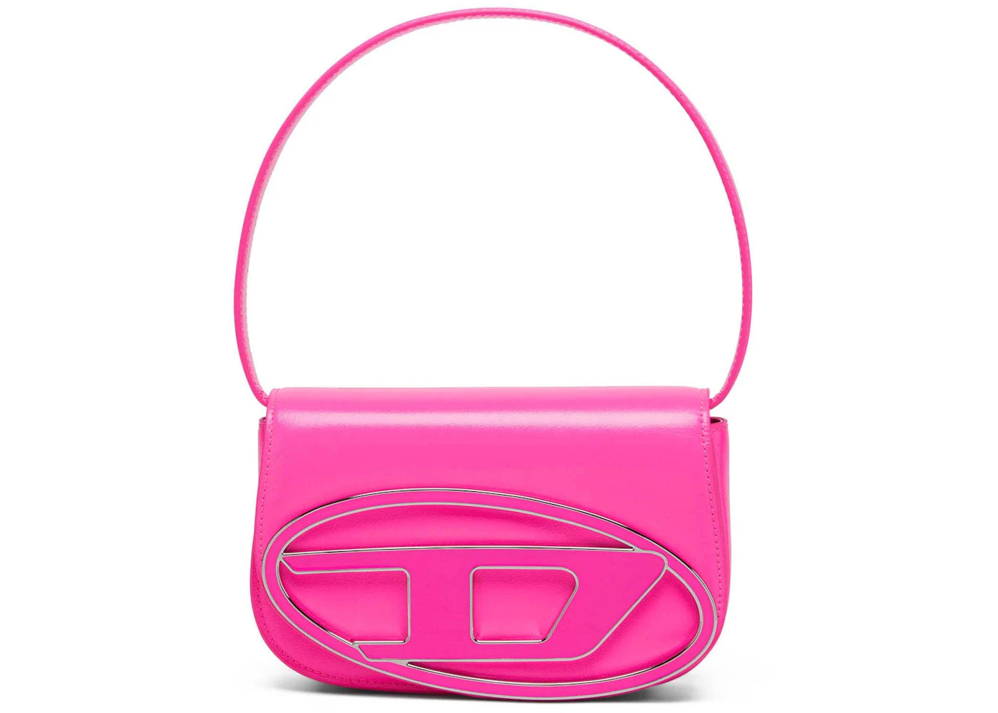 Diesel 1DR Shoulder Bag Pink Fluo