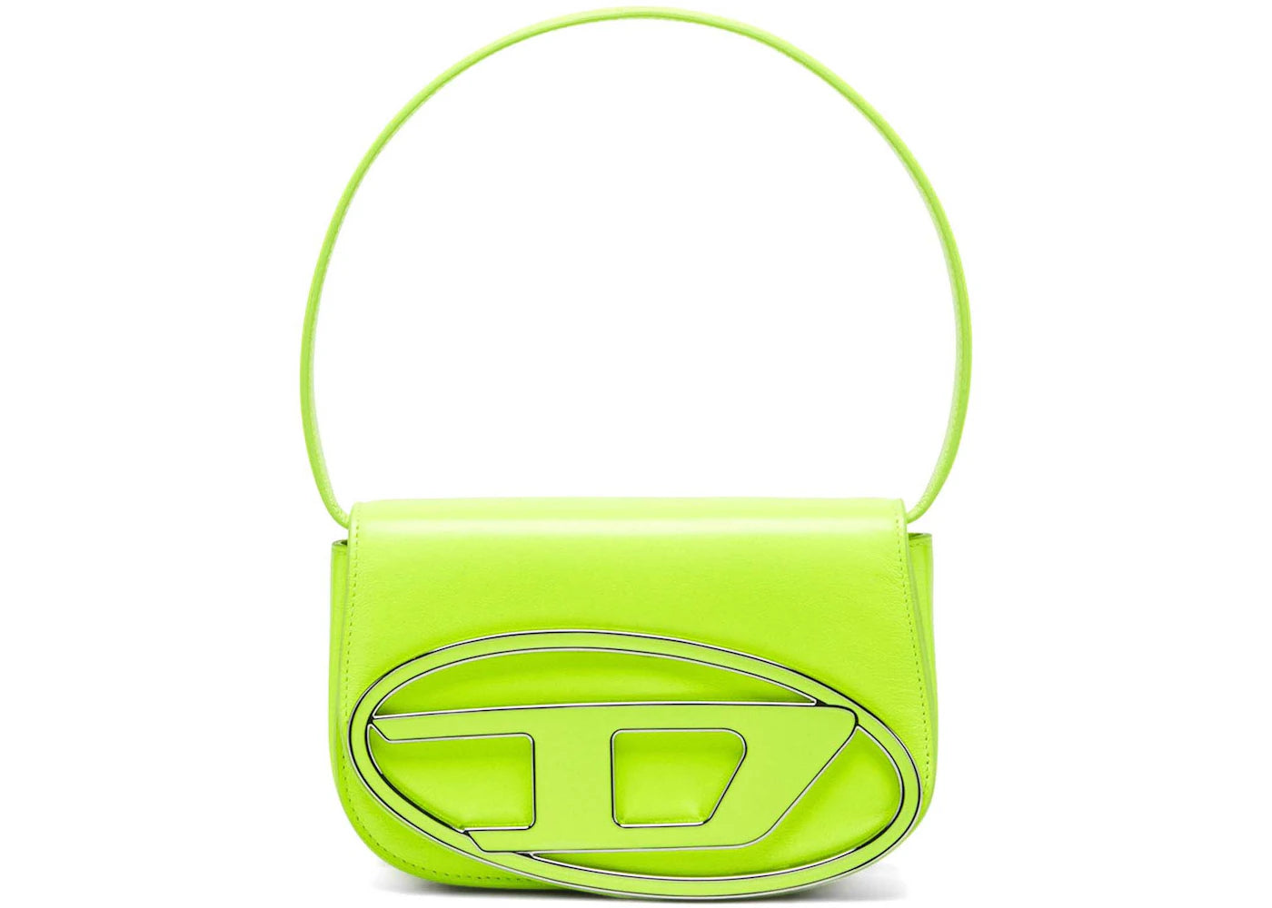 Diesel 1DR Shoulder Bag Yellow Fluo