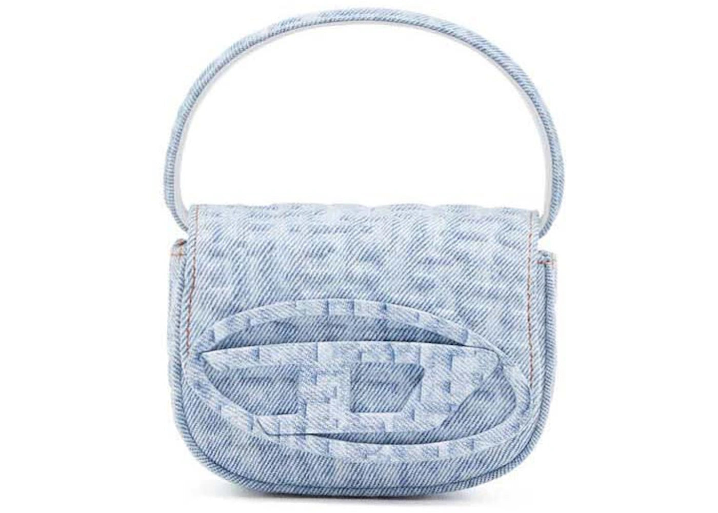 Diesel 1DR XS Shoulder Bag Denim Light Blue