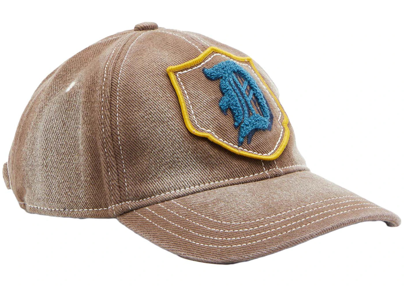 Diesel C-Vars Terry Patch Baseball Cap Light Brown