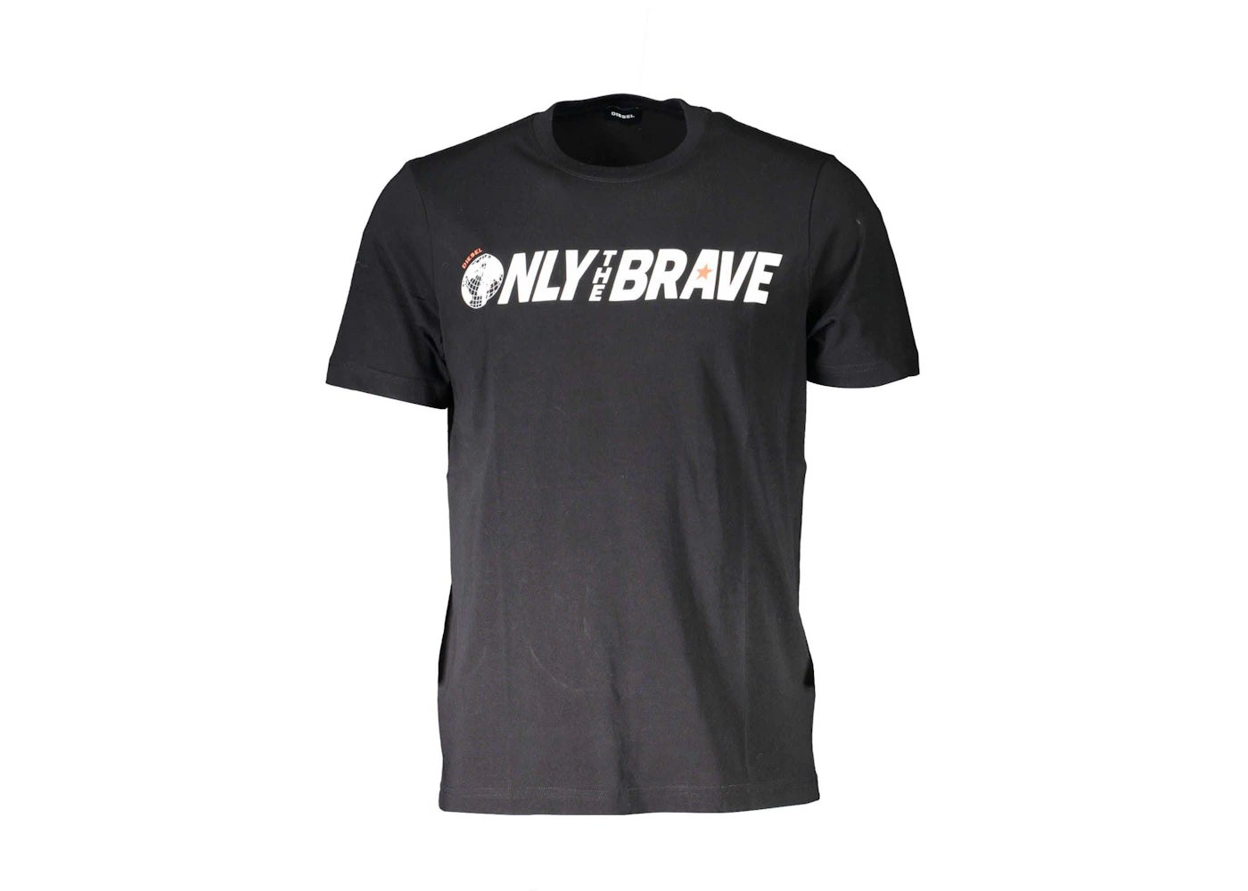 Diesel Cotton Men's T-Shirt Black - DI2455016