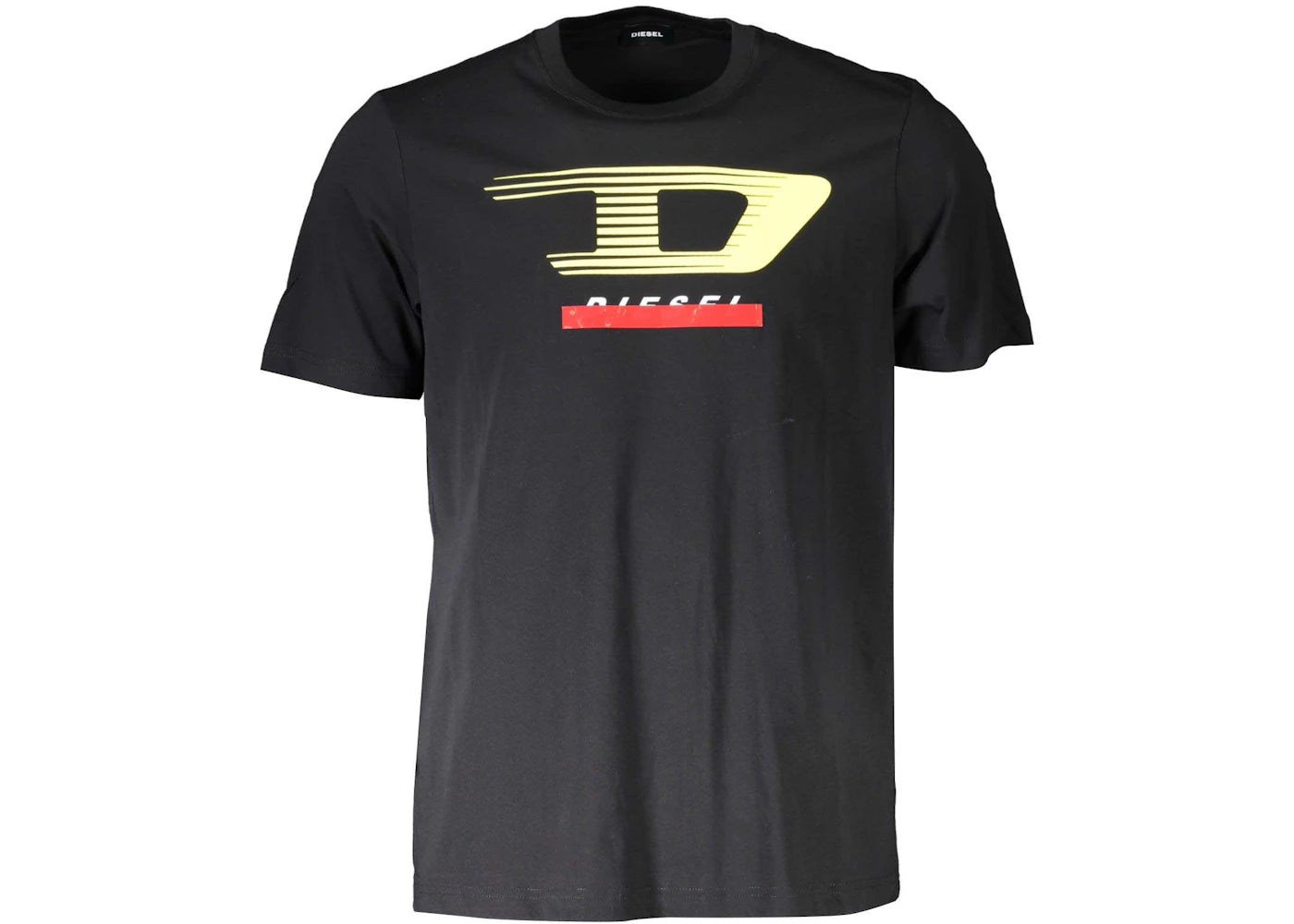 Diesel Cotton Men's T-Shirt Black - DI2455269