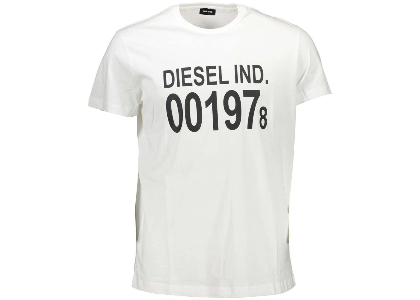 Diesel Cotton Men's T-Shirt White - DI2455148