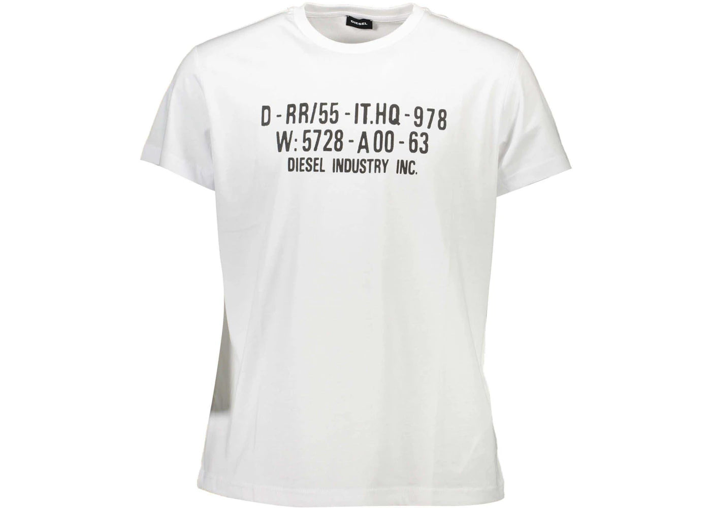 Diesel Cotton Men's T-Shirt White - DI2457381