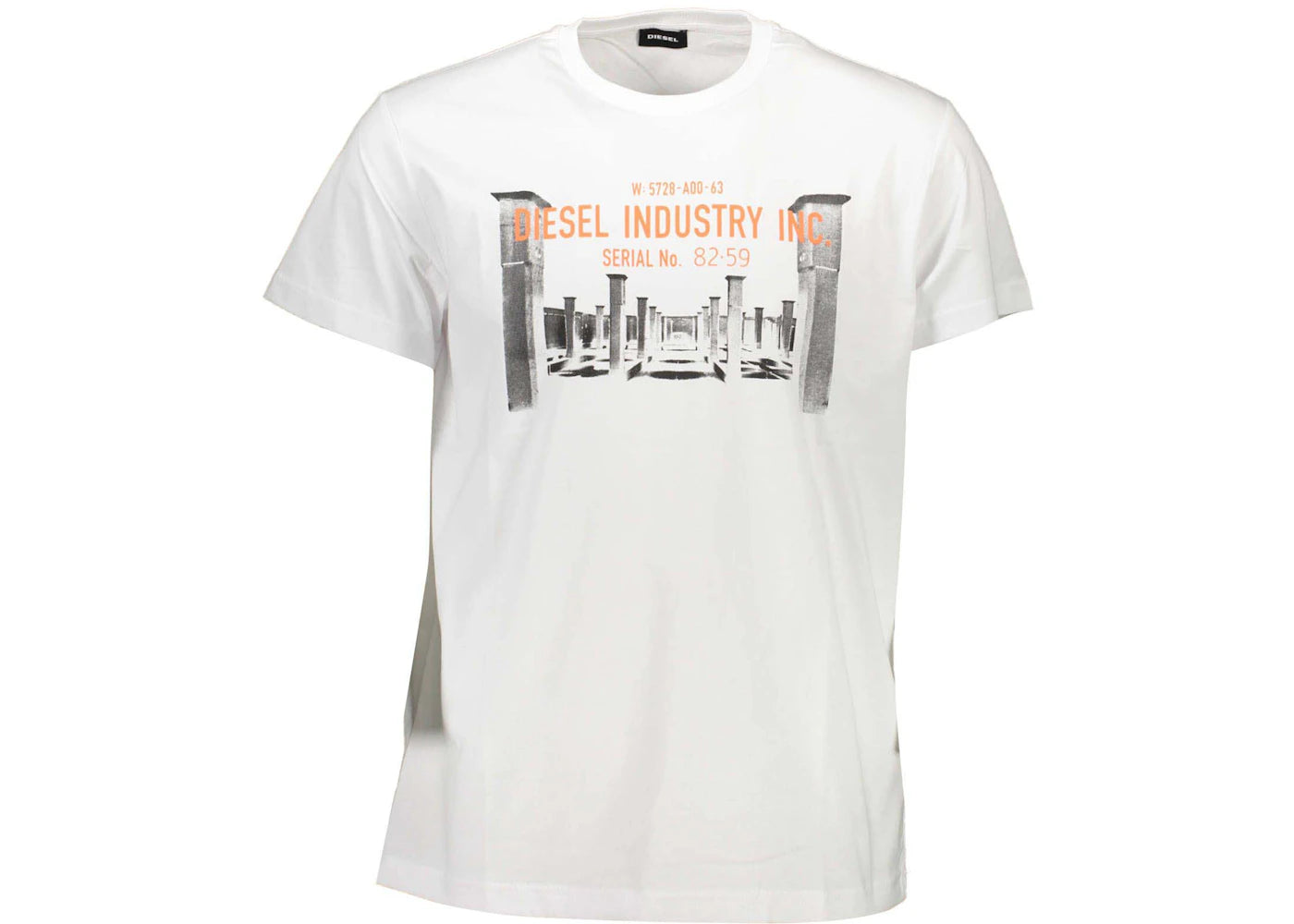 Diesel Cotton Men's T-Shirt White - DI2461124