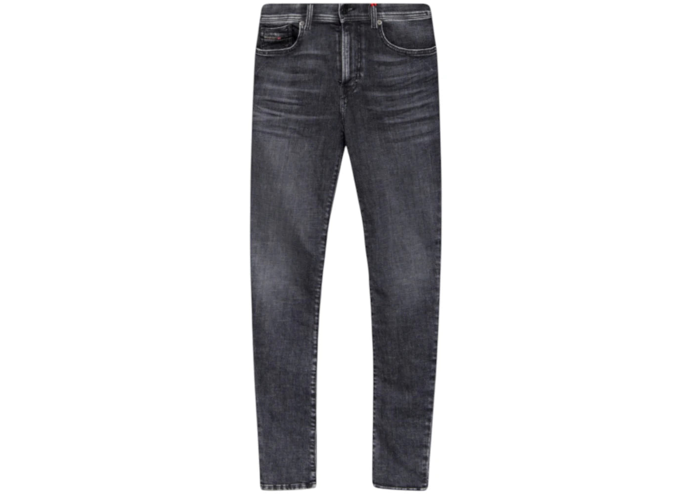 Diesel D-Amny Washed Black Skinny Fit Stretch Jeans Black