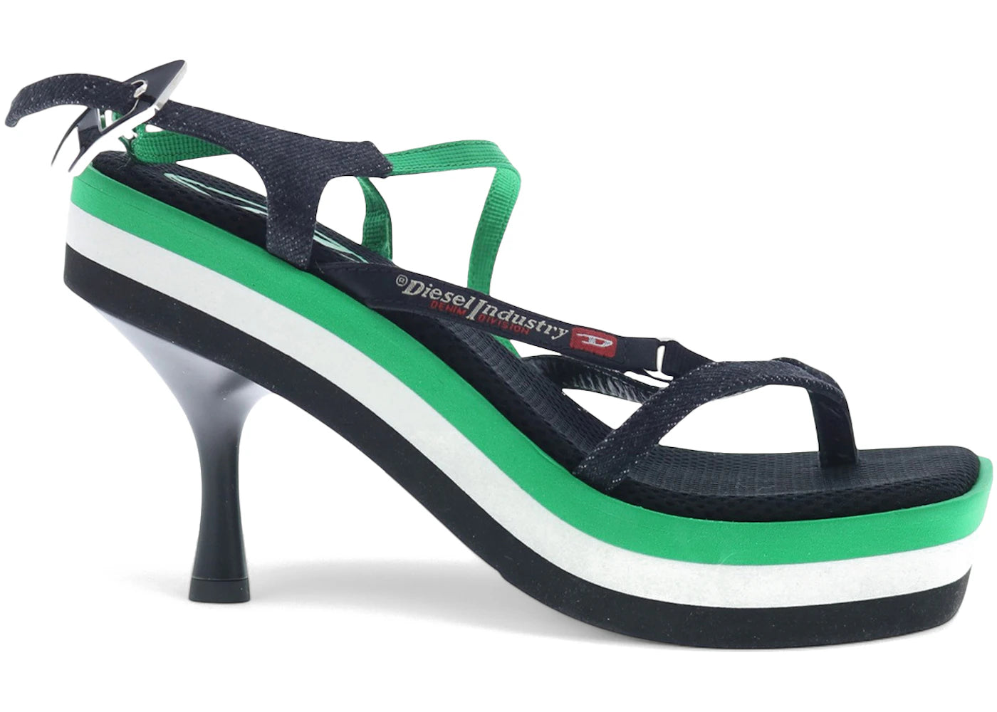 Diesel D-Haway Heeled Sandals Black (Women's)