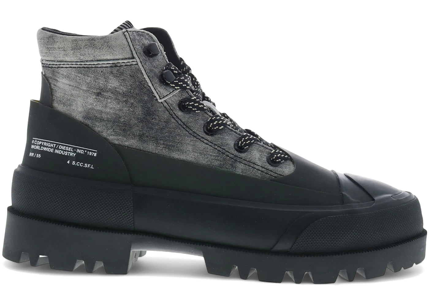Diesel D-Hiko BT X Ankle Boots Black