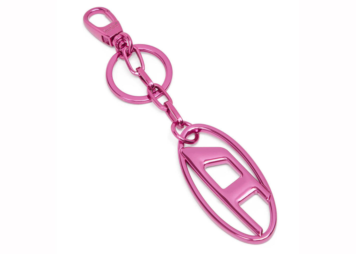 Diesel Holi C Logo Keyring Pink
