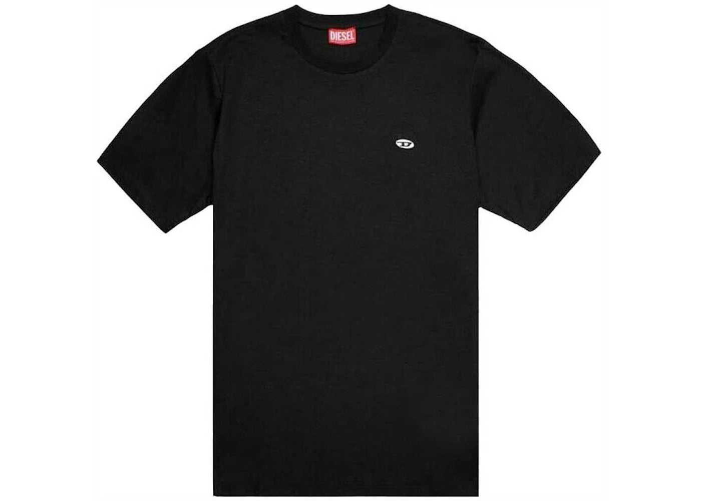 Diesel Oval D Patch T-Shirt Black