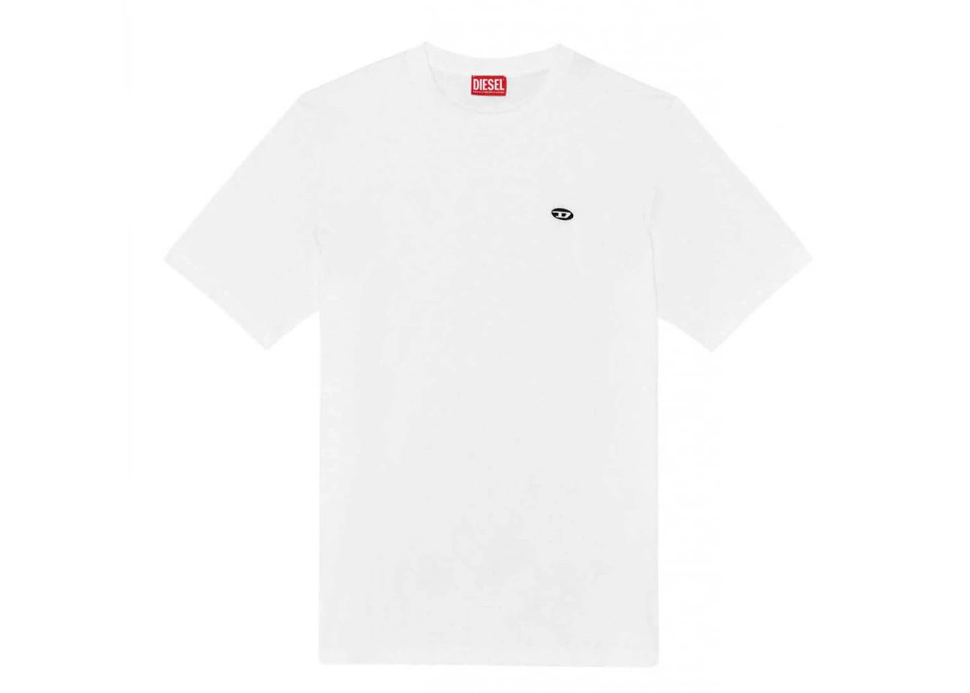 Diesel Oval D Patch T-Shirt White