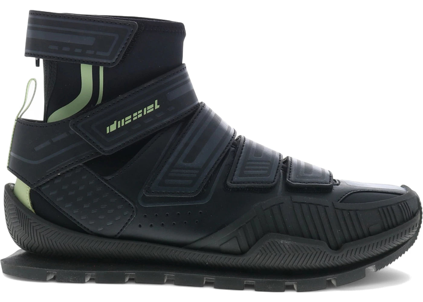 Diesel Pendhio Sock Jet Black Gleam