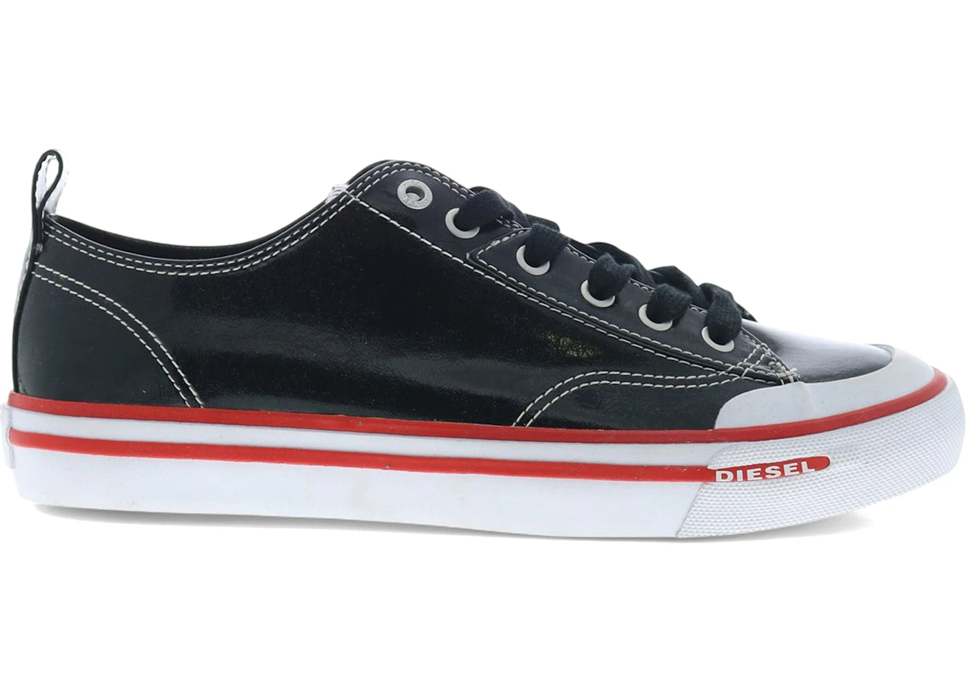Diesel S-Athos Low Black White