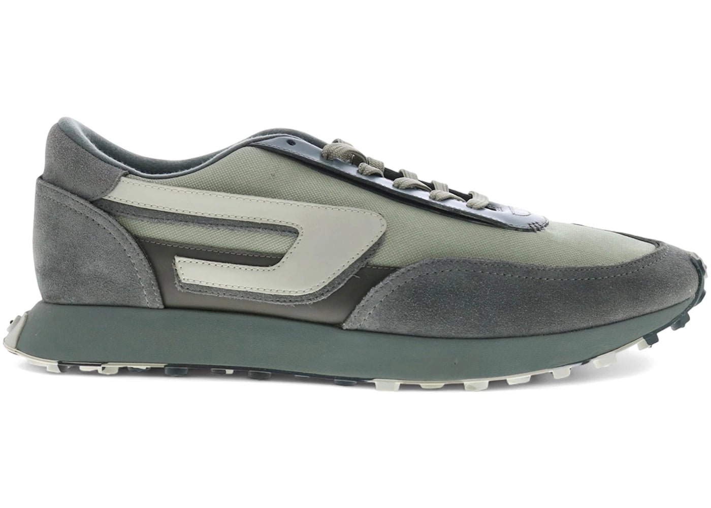 Diesel S-Racer LC Castor Grey Abbey Stone Bungee Cord Silver Green