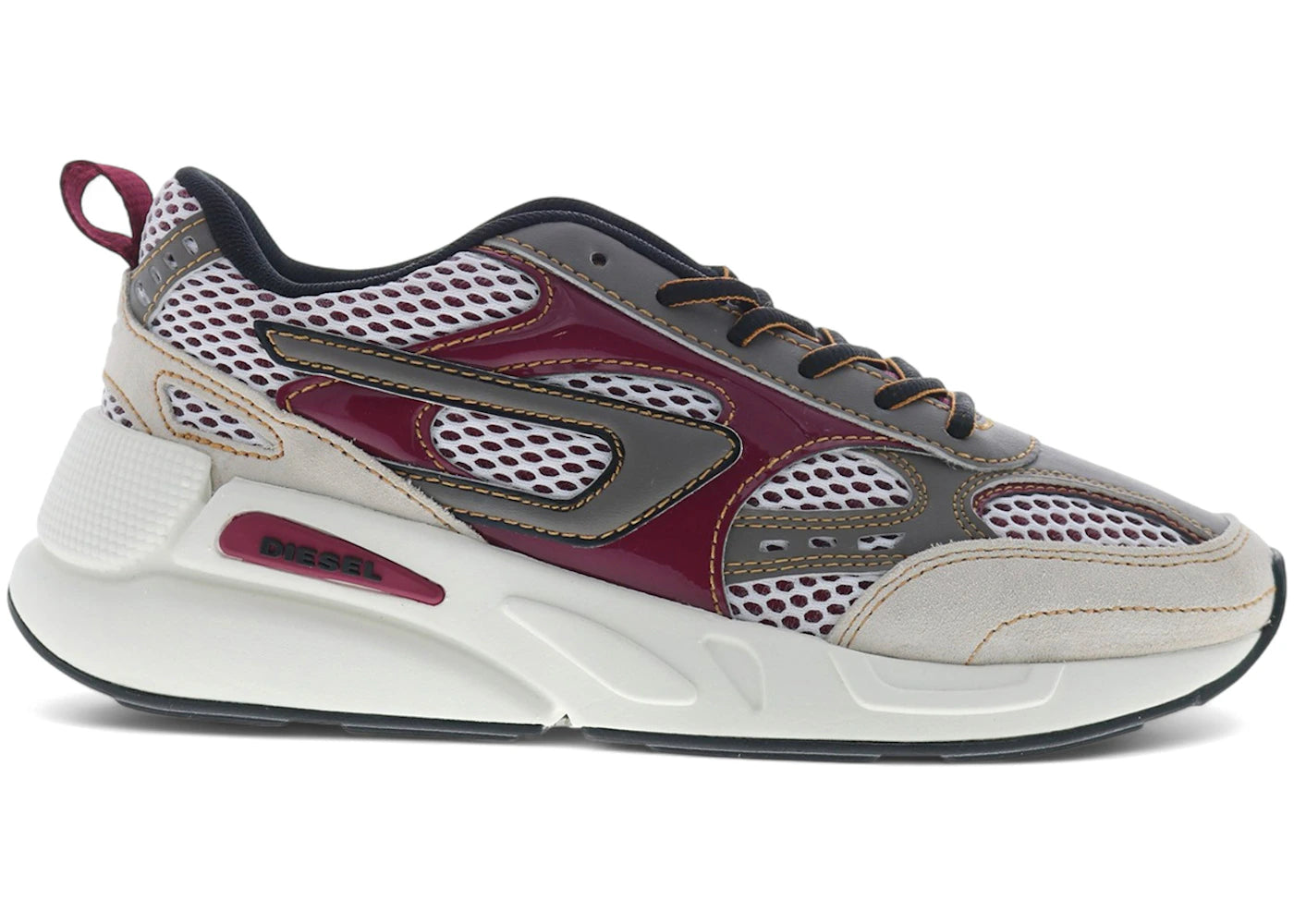 Diesel S-Serendipity Sport X S Bright White Beet Red Brushed Nickel