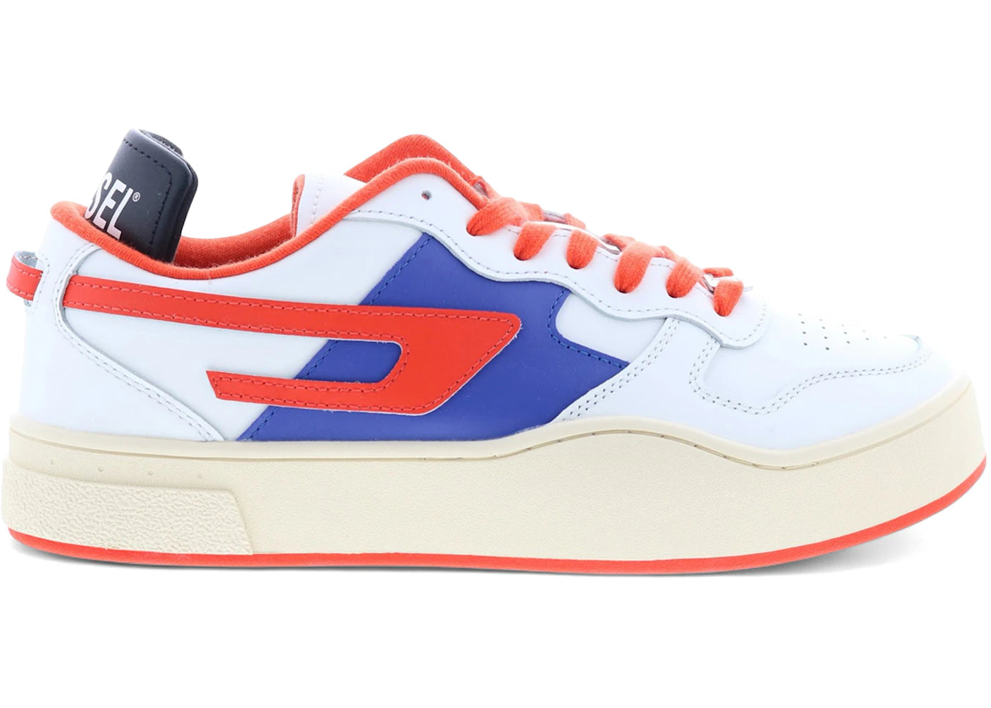 Diesel S-Ukiyo Low Star White Surf Blue Cherry Tomato