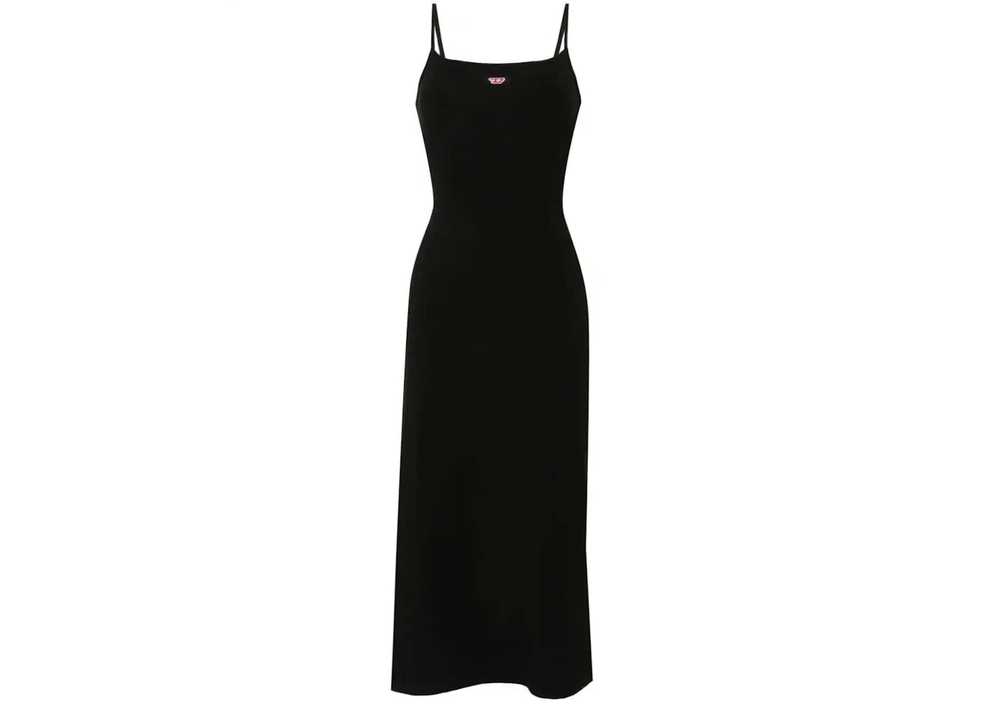 Diesel Strappy Long Dress Black