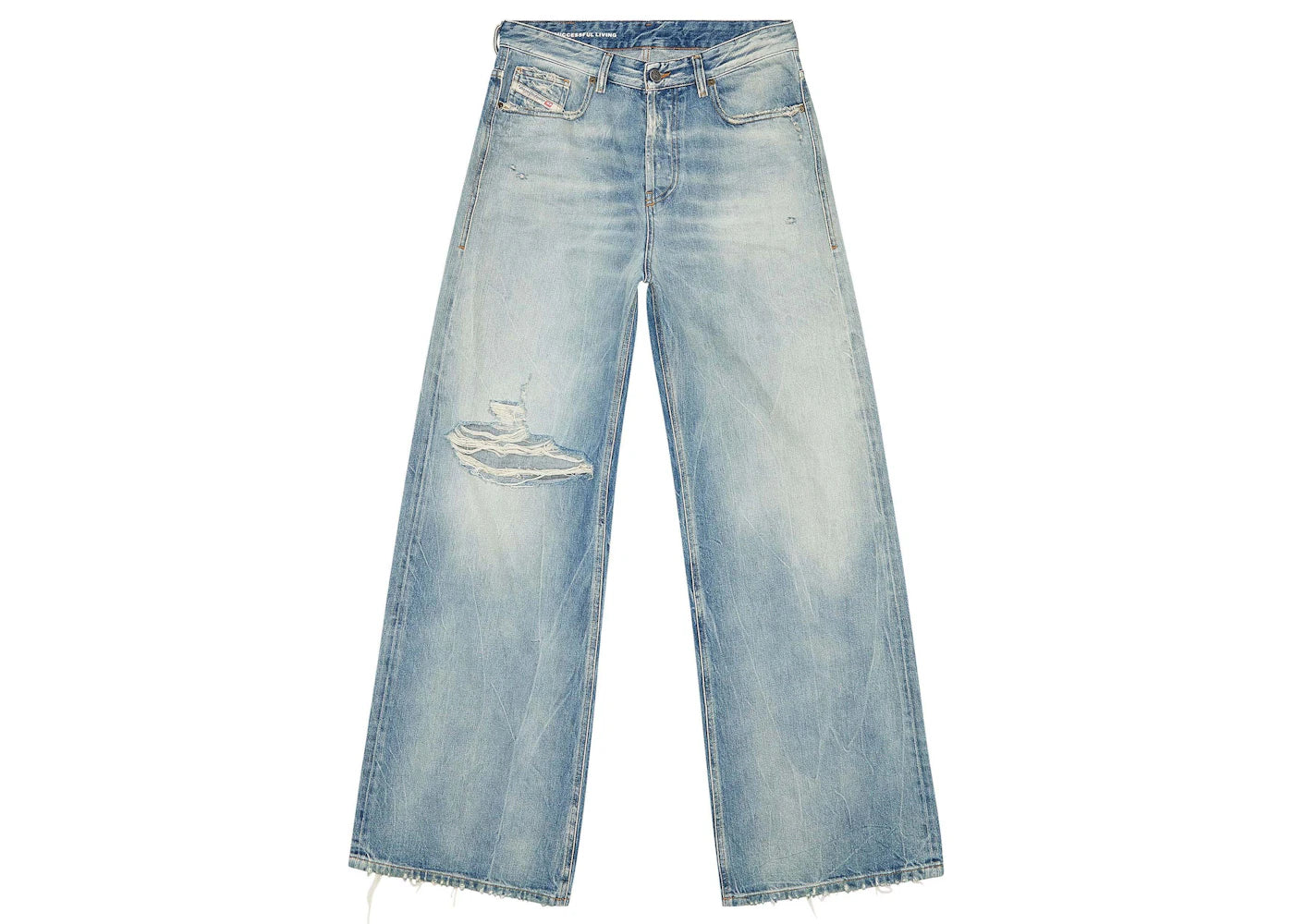 Diesel (W) 1996 D-Sire 09h58 Straight Jeans Light Blue
