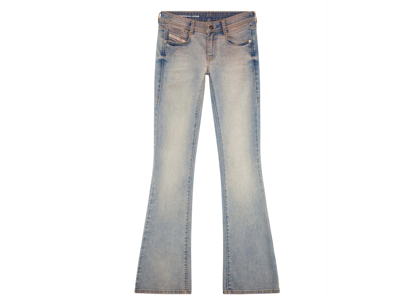 Diesel (W) Bootcut and Flare 1969 D-Ebbey 0pfat Jeans Light Blue