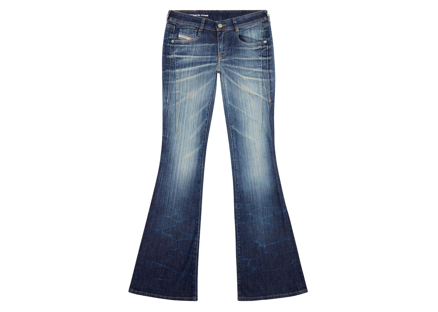 Diesel (W) D-Ebbey Bootcut and Flare 1969 09i03 Jeans Dark Blue