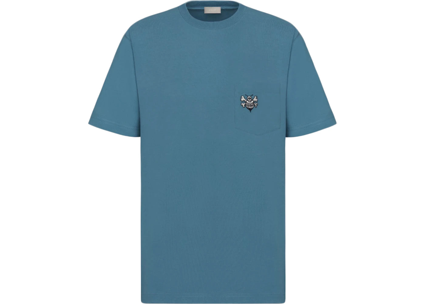 Dior And Shawn Oversized Bee T-shirt Blue