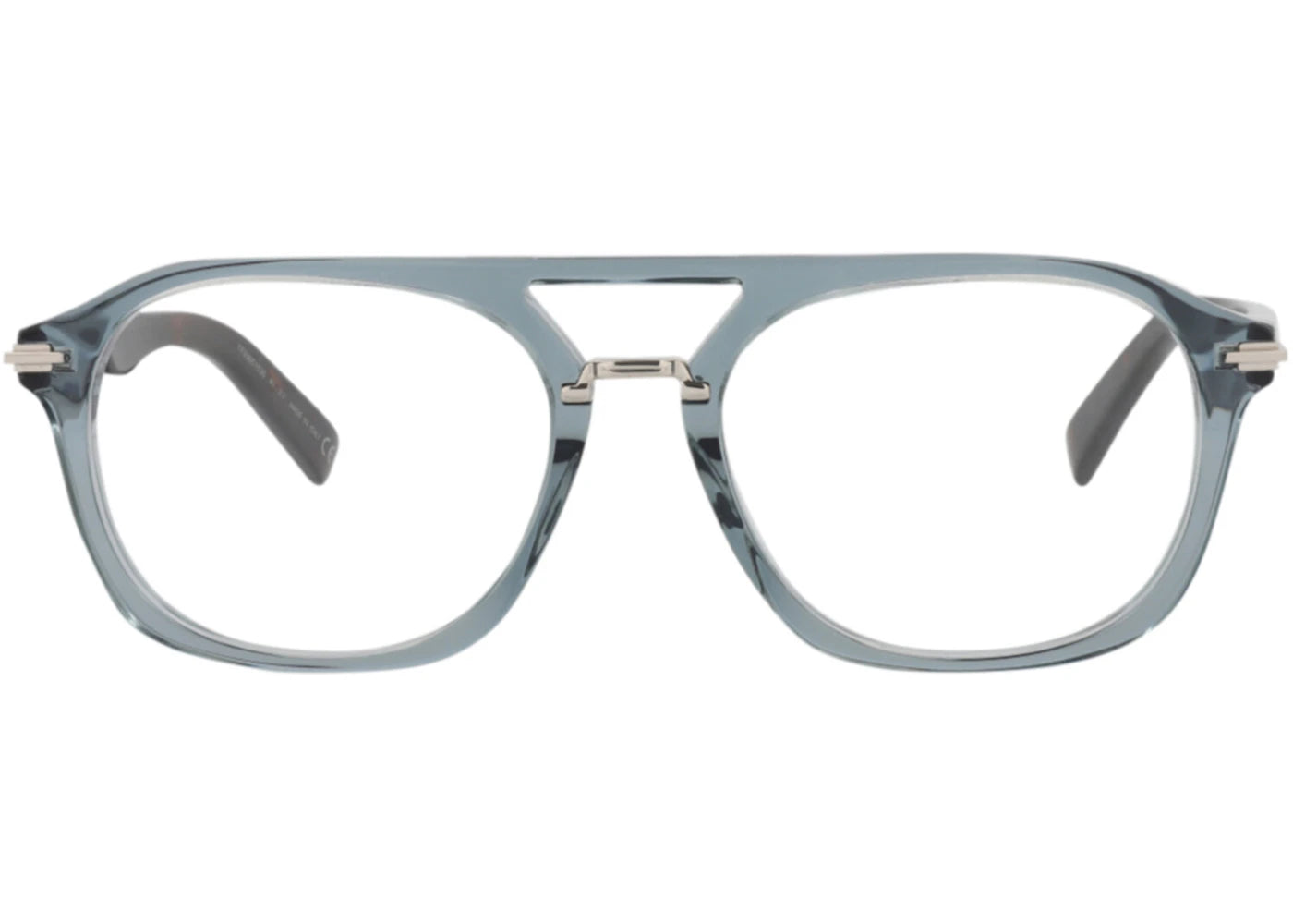 Dior Aviator-Frame Acetate Optical Frames Blue Havana Transparent (DM50037I-55-084)