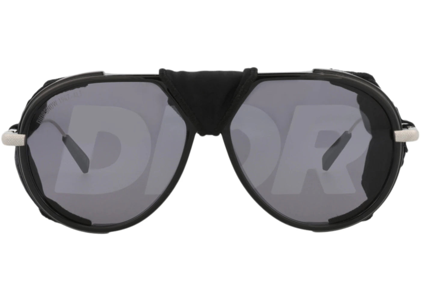 Dior Aviator-Frame Acetate Sunglasses Black Black Smoke (DM40092I-57-01C)
