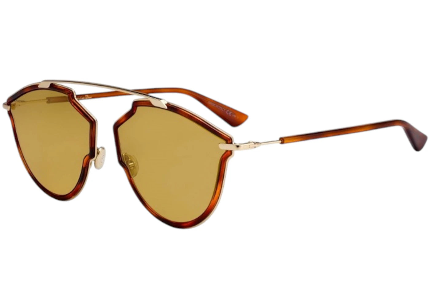 Dior Aviator Sunglasses Gold/Havana (DIORSOREALRISE 06J70)