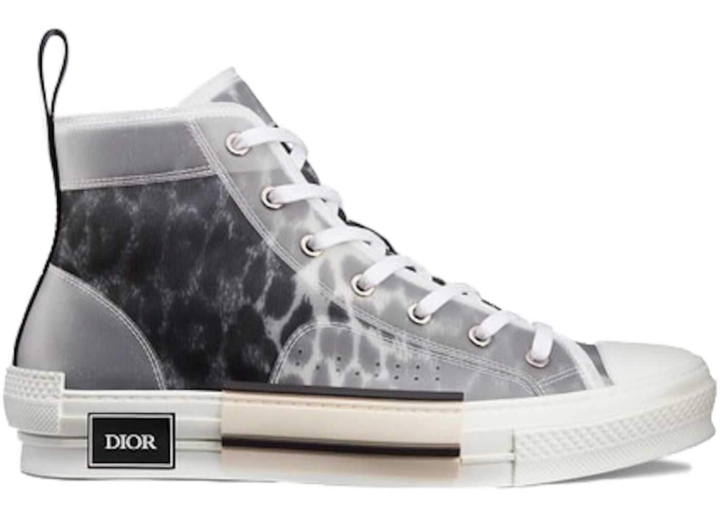 Dior B23 High Top Grey Leopard