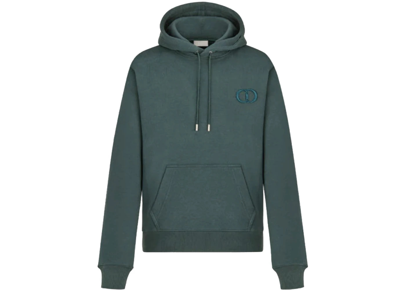 Dior "CD Icon" Hooded Sweatshirt Green
