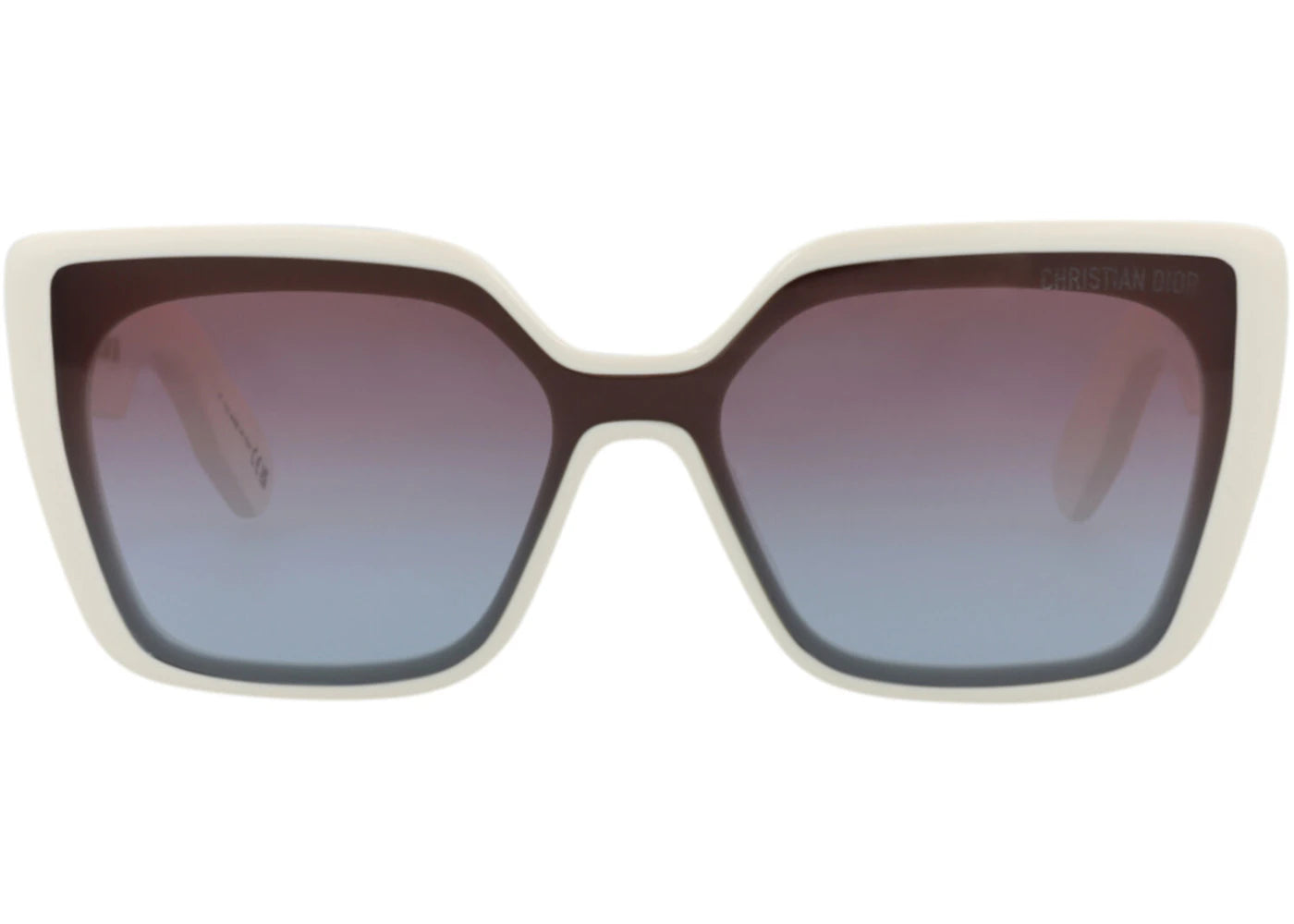 Dior Cat Eye-Frame Acetate Sunglasses Ivory Ivory Bordeaux (CD40148I-00-25T)