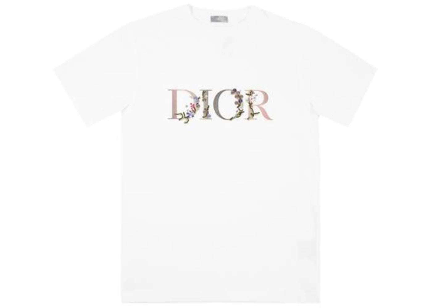 Dior Floral Logo T-shirt White