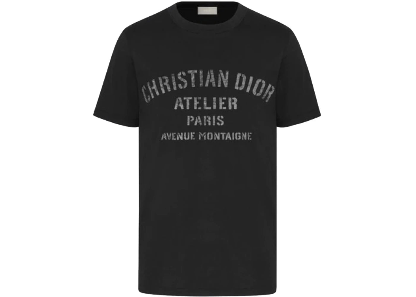 Dior Oversized "Christian Dior Atelier" T-shirt Black